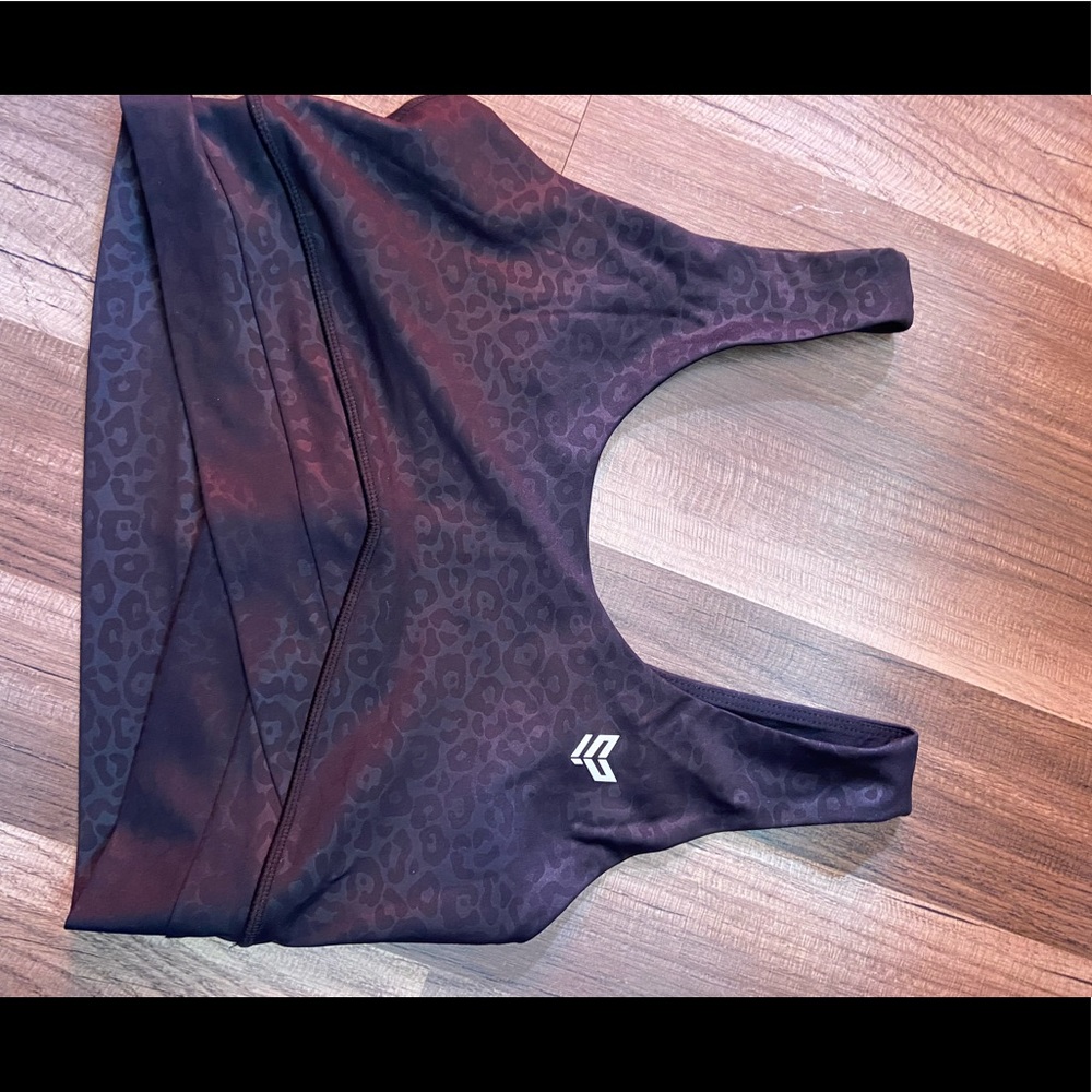 Black leopard SP bra
